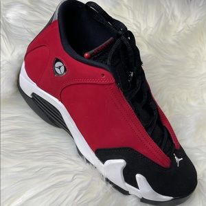 air jordan 14 “toro red” ❤️ 6.5y / women’s 8